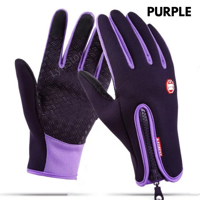 Winter Gloves Touch Screen Riding Motorcycles Gloves With Fleece