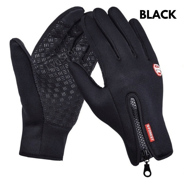 Winter Gloves Touch Screen Riding Motorcycles Gloves With Fleece