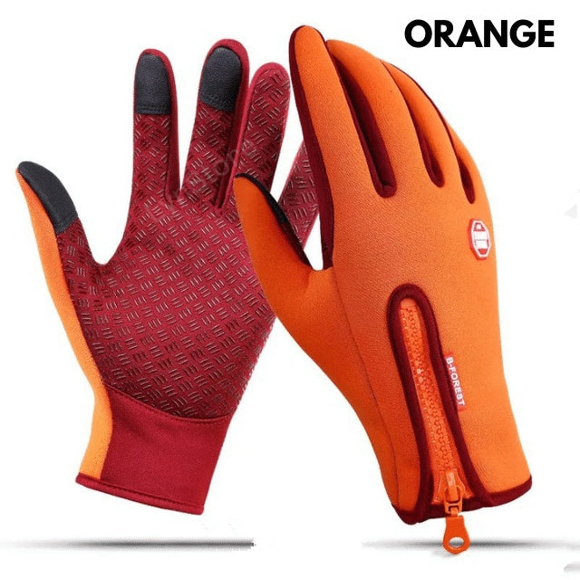 Winter Gloves Touch Screen Riding Motorcycles Gloves With Fleece