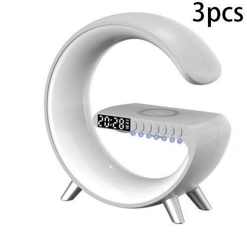 New Intelligent G Shaped LED Lamp Bluetooth Speake Wireless Charger