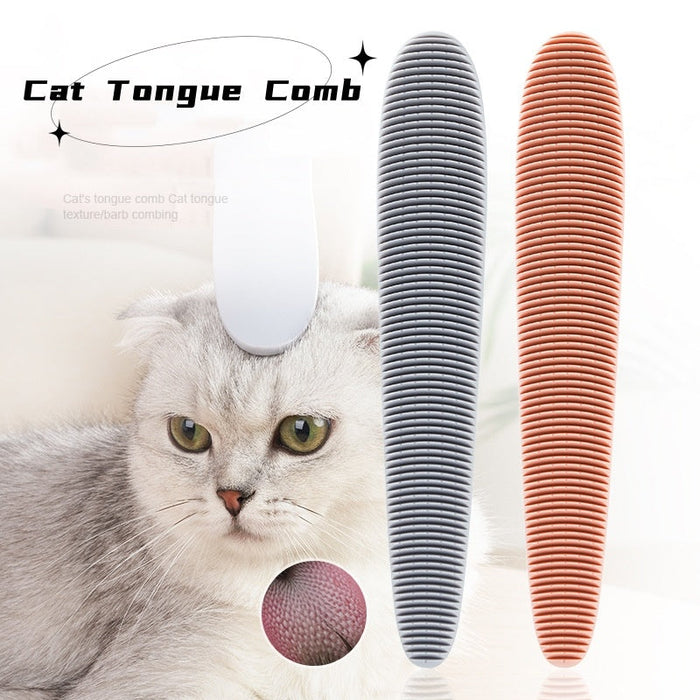 Pets Cat Tongue Texture Comb Massage Needle