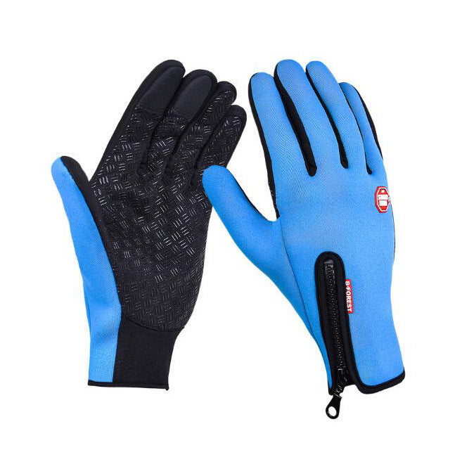 Winter Gloves Touch Screen Riding Motorcycles Gloves With Fleece