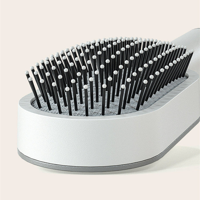 Self Cleaning Hair Brush For Women One-