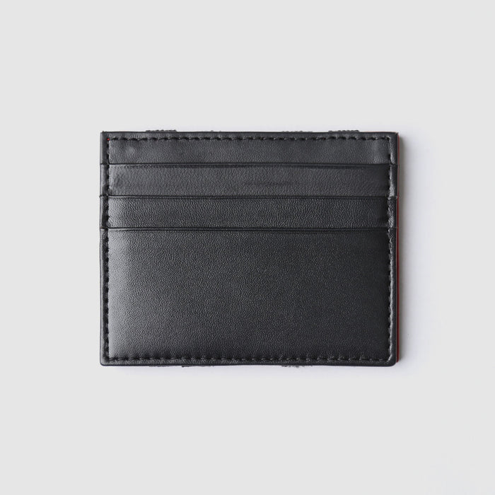 Magic Wallet Black inside Red